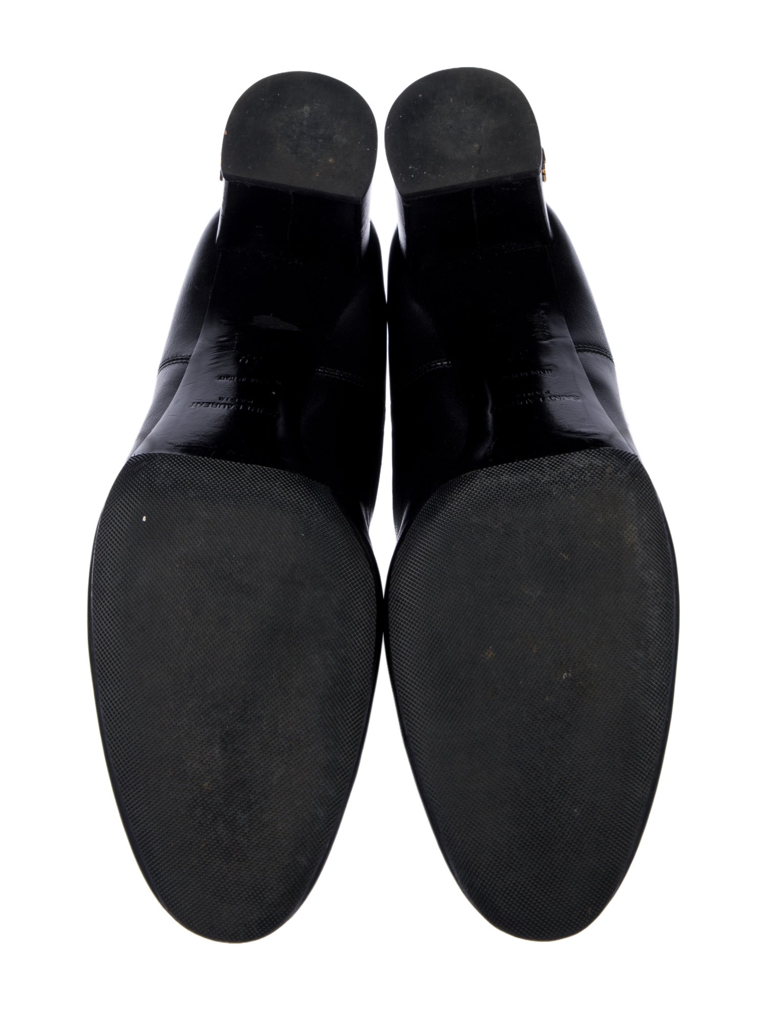 Saint Laurent Leather Chelsea Boots